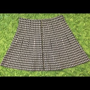 XOXO Houndstooth Skirt